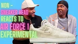 NON-SNEAKER HEAD REACTS | UNBOXING - NIKE AIR FORCE 1 EXPERIMENTAL - SAIL