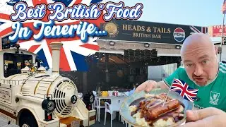 Best BRITISH Food in Tenerife? Heads & Tails British Bar - What a Journey!
