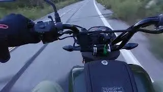Honda Navi - Old Waterman Canyon, downhill 2023