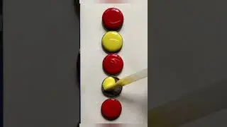 Colour mixing, satisfying video, colour 's #coin#stressrelief#art#colourart#relaxing