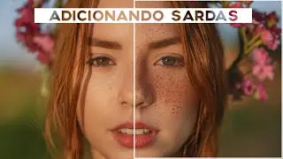 Como criar sardas no Photoshop | Create Realistic Freckles in Photoshop