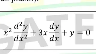 தமிழ்🔥Q.47 MECHANICAL ENGINEERING MATHEMATICS - GATE 2025 - TAMIL - PYQ - DIFFERENTIAL EQUATION