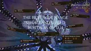 Monster Hunter Wilds | The Best Wide Range SnS Builds As Of TU4 With Base Charms and God Charms