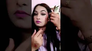How to remove eyeliner ✨ 💜Suhana Singh #tiktokmakeup #shorts #hack