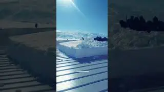 Removing a little snow from the roof. 🤯 #shorts #roof  #roofing #roofershelper #snow #snowremoval