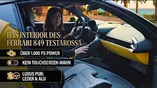 Ferrari 849 Testarossa Interieur im Check | Cockpit-Design mit Formel-1-Vibes