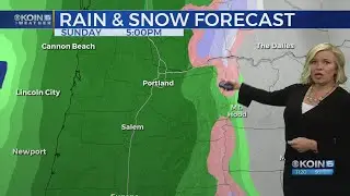 11 p.m. Thursday evening forecast KOIN 6 News Dec. 6, 2018
