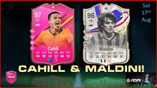 FC24 |    Greats Of The Game Paulo Maldini 96 SBC!   and Hero Tim Cahill SBC!