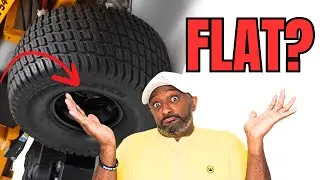 Cub Cadet ZTS2 Flat Tire Fix! 🛠 Quick & Easy Replacement Guide