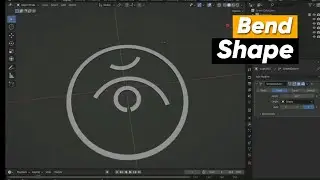 How to Bend Object in blender | Bending Shape in blender #3dart #blender