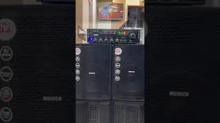 1943-5200 MOSFET AMPLIFIER & 10 inch Column Speaker Sound Test @gemcoindia #column #speaker