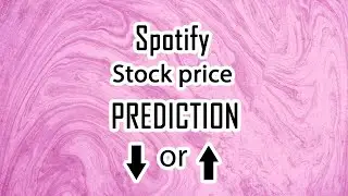 Spotify- stock price. prediction and forecast