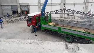 #Pag Akyat Ng Steel Trusess