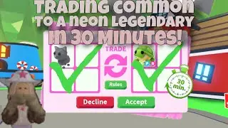 Trading from a common to a neon legendary in 30 minutes!
