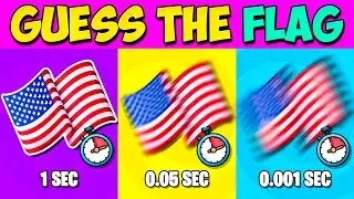 Guess The Flag In 0.001 Seconds 🌍🧠 | Flag Quiz