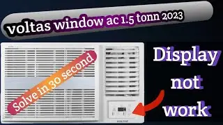 Voltas Ac Display not work 2023 | ठीक करें सिर्फ 30 सेकंड में | #ahmadelectricals #kanpur #acdisplay