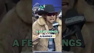 AJ Barner has some things to say 😤🎤 #seahawks #superbowllx