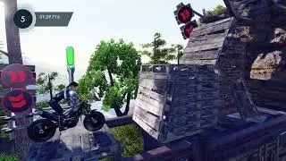 Trials Fusion The Cliff Walk Extreme  ez ninja lvl 1