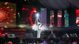 Pere Jason - Winner of The Voice season 4 at Ministering at House on the Rock, Port Harcourt