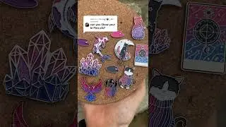 Bisexual pride enamel pins! #bisexual #bi #pride #lgbt #lgbtqia #lgbtq #bisexualpride #enamelpins