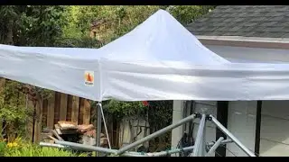 Обзор коммерческой палатки-раскладушки ABCCANOPY Canopy Pop Up. Высококачественный тент с легко п...