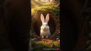 Pip&rsquo;s Forest Adventure: A Whimsical Welcome 🌿✨ #animalshorts#rabbit  #wildlifeshorts #animalkingdom