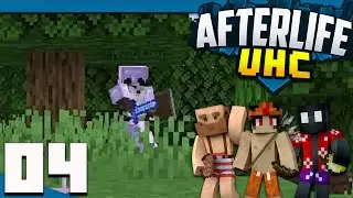 Minecraft: Multiplayer Ultra Hardcore Survival Battle (AfterLife UHC) - S3 04 - Scared and Alone