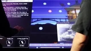 Gesture-Based Audio Accessibility Layer for Exhibits