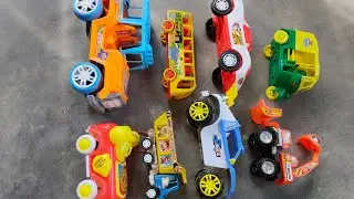 🕷️🚗Spider Car. China Auto. Telephone Car. Thar Jeep. Audi Sports Racing Car. School Bus. Helicopter.