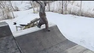 Learning Backside Pivot To Fakie