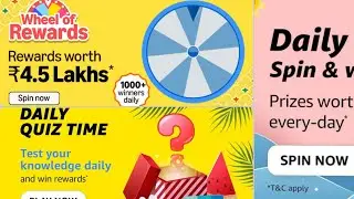 Amazon Daily Quiz Time Answer Today II Daily Quiz Answer Today II 28 September 2025