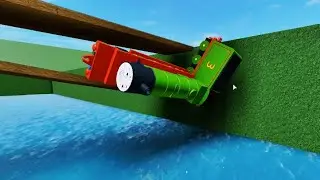 THOMAS AND FRIENDS Crashes Henry Plunge Water ERTL Collectible Railway Thomas the Tank 2