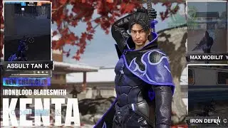 OB33 - New Character KENTA ability combination | KENTA character introduction | Free Fire Leaks