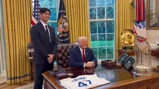Trump Meets Dodgers Star Shohei Ohtani