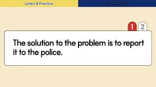 English Speaking Practice | Problem Solving