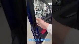 Lexus NX350 F-Sport 3 Ultrasonic Blue Mica 4K