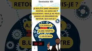 💡D&eacute;fie ton esprit avec ces Devinettes Fun ! 🧠 | Amuse-toi en 60 secondes! 🔍 #Devinettes #JeuxMentaux