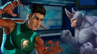 Reptil vs Rhino plus Behemoth Burrito April 14, 2024 | Marvel Puzzle Quest | Deadpool Daily