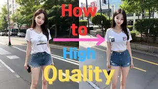 Stable Diffusion - How to High Quality (No - Talking)