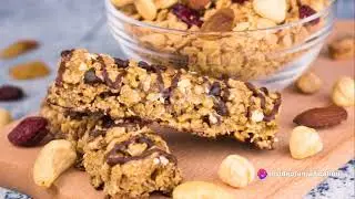 Cherry Almond Granola Bars Recipe | Easy Vegan Snack