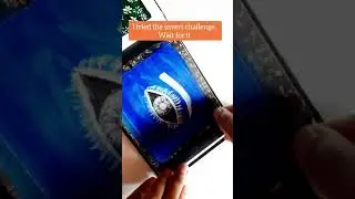 inverted painting challenge | Zane Art