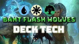 Bant Flash Wolves Deck Tech | Core 2020 Standard Deck MTG Arena
