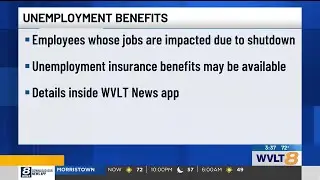 Federal, state government employees in TN impacted by shutdown can file for unemployment benefits