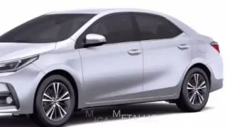 Toyota Corolla Altis 2017 Colors (Colours) in India.