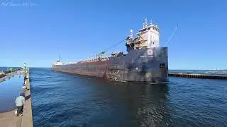 CATASTROPHE ON ARRIVAL! The John D Leitch First Duluth Arrival