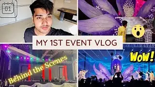 1st Event Vlog | All Behind the Scenes of an Event | wedding Event Planner #event #weddingevent