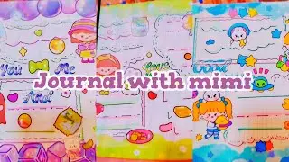 Cute Journal Compilation 🍬💚🌠 #journal #compilation #cute #shorts #asmr #healing #relaxing 