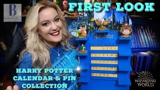 FIRST LOOK - Harry Potter Calendar & Pin Collection By BRADFORD EXCHANGE - Victoria Maclean