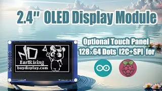 2.4 inch White Arduino,Raspberry Pi OLED Display Module