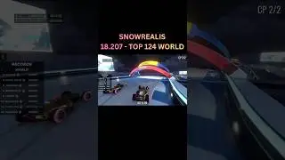 TOP 124 WORLD 😱 SNOWREALIS &ndash; 18.207 | Trackmania Weekly Shorts Week 59
